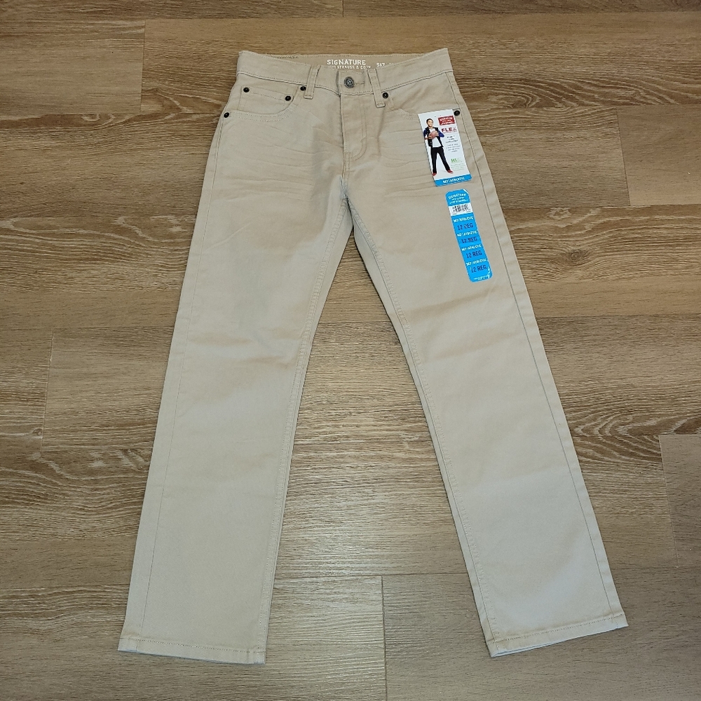 Signature by Levi Strauss 10353 Boys Relaxed Fit Slim Leg S67 Athletic Size 12